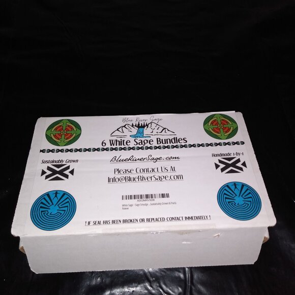 6 white sage bundles (blue river sage) - Picture 3 of 4